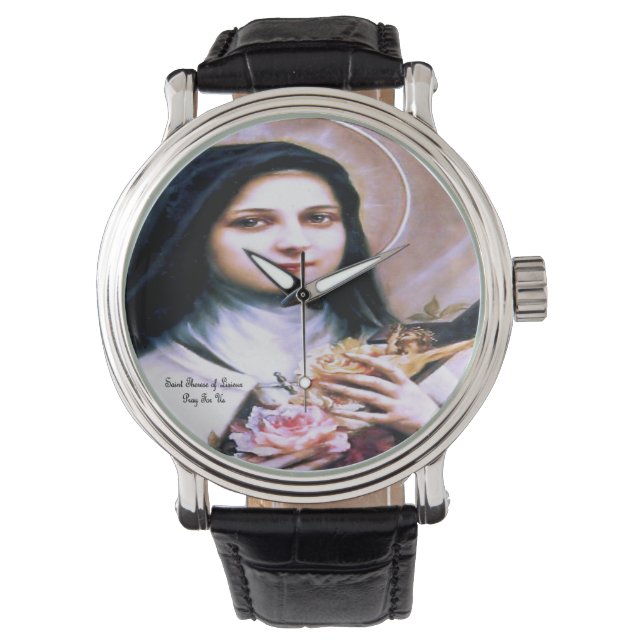 Saint Therese of Lisieux Horloge (Voorkant)