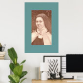 Saint Therese of Lisieux Poster (Thuiskantoor)