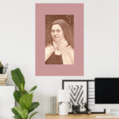 Saint Therese of Lisieux Poster (Thuiskantoor)
