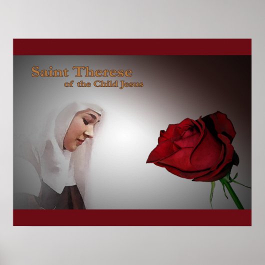 Saint Therese Poster (Voorkant)