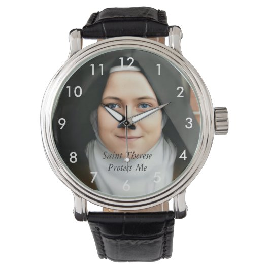 Saint Therese Protect Ge Horloge (Voorkant)