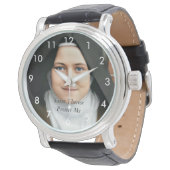 Saint Therese Protect Ge Horloge (Gekanteld)