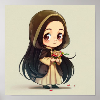 Saint Therese van Lisieux poster