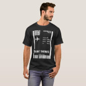 Saint Thomas Amerikaanse Maagdeneilanden instapkaa T-shirt (Voorkant volledig)