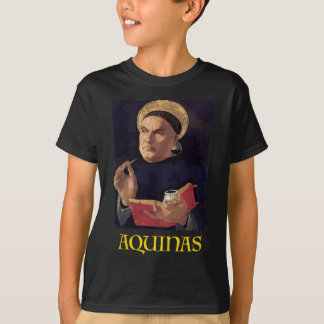 Saint Thomas Aquinas die katholiek schildert T-shirt