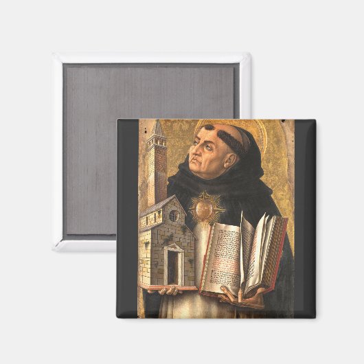 Saint Thomas Aquinas Doctor of Truth Magneet (Voorkant / Achterkant)