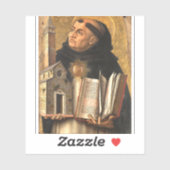 Saint Thomas Aquinas Doctor of Truth Sticker (Vel)