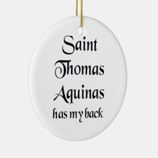 saint thomas aquinas keramisch ornament (Rechts)