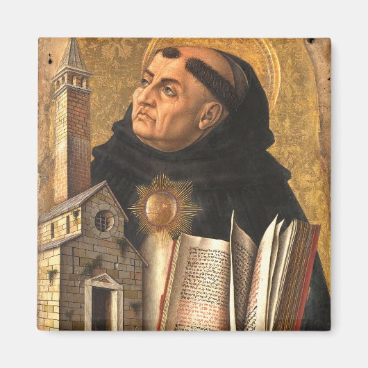 Saint Thomas Aquinas Magneet (Voorkant)