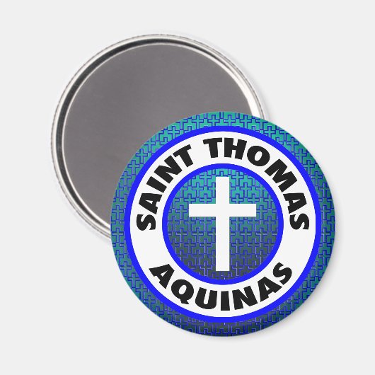 Saint Thomas Aquinas Magneet (Voorkant / Achterkant)