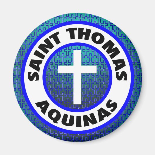Saint Thomas Aquinas Magneet (Voorkant)