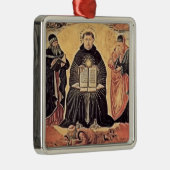 Saint Thomas Aquinas Metalen Ornament (Rechts)
