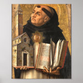 Saint Thomas Aquinas Poster (Voorkant)
