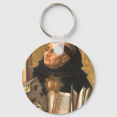 Saint Thomas Aquinas Sleutelhanger (Voorkant)