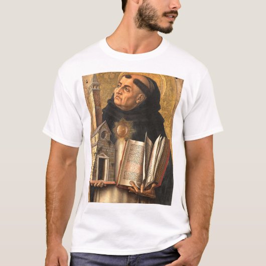 Saint Thomas Aquinas T-shirt (Voorkant)