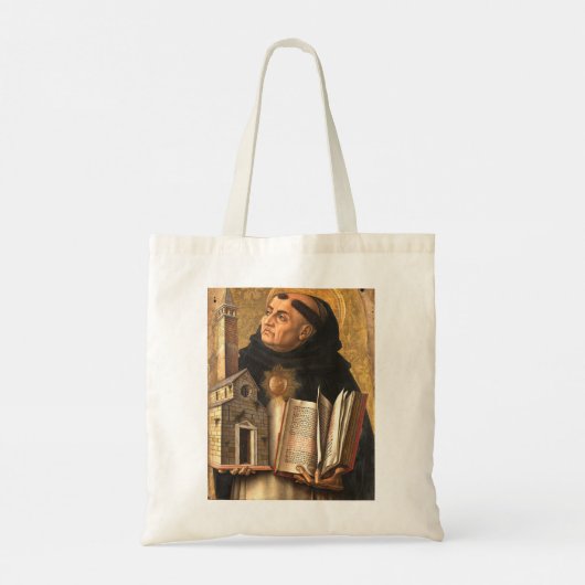 Saint Thomas Aquinas Tote Bag (Achterkant)