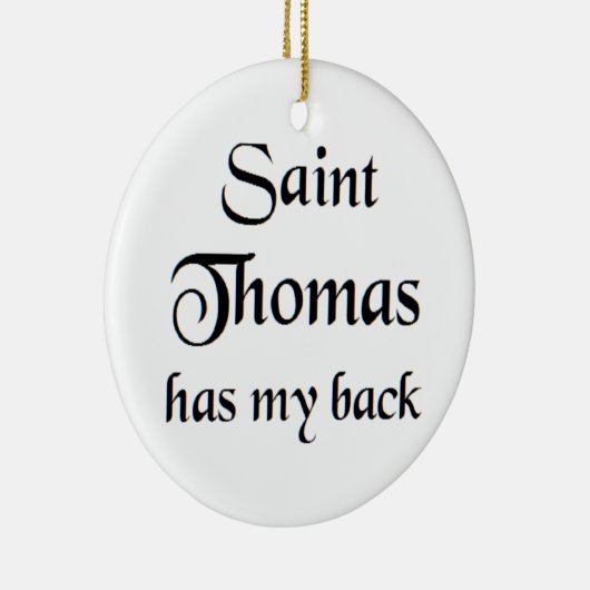 saint thomas coffee mug keramisch ornament (Rechts)