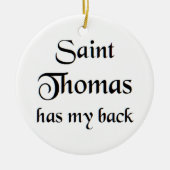 saint thomas coffee mug keramisch ornament (Voorkant)