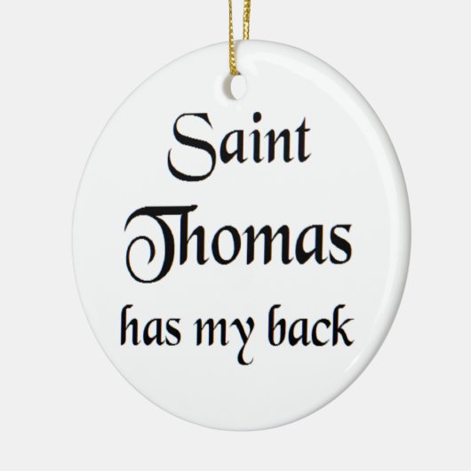saint thomas coffee mug keramisch ornament (Links)