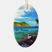 Saint Thomas Coral World Keramisch Ornament (Rechts)