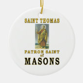 SAINT THOMAS KERAMISCH ORNAMENT (Voorkant)