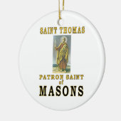 SAINT THOMAS KERAMISCH ORNAMENT (Links)