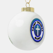 Saint Thomas More Keramische Bal Ornament (Links)