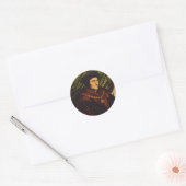 Saint Thomas More Ronde Sticker (Envelop)