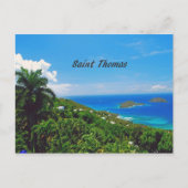 Saint Thomas U.S.V.I. Briefkaart (Voorkant)