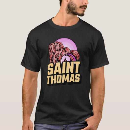 Saint Thomas US Virgin Islands Premium T-shirt (Voorkant)