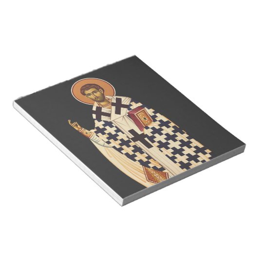 Saint Timothy de eerste Christelijke bisschop van  Notitieblok (Schuin)