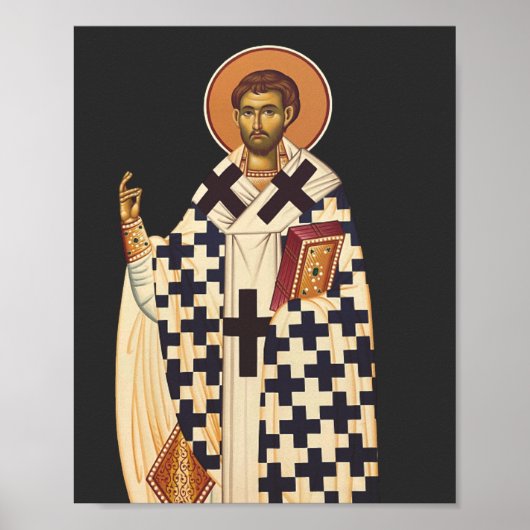 Saint Timothy de eerste Christelijke bisschop van  Poster (Voorkant)