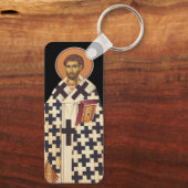 Saint Timothy de eerste Christelijke bisschop van  Sleutelhanger (Achterkant)