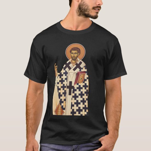 Saint Timothy de eerste Christelijke bisschop van  T-shirt (Voorkant)