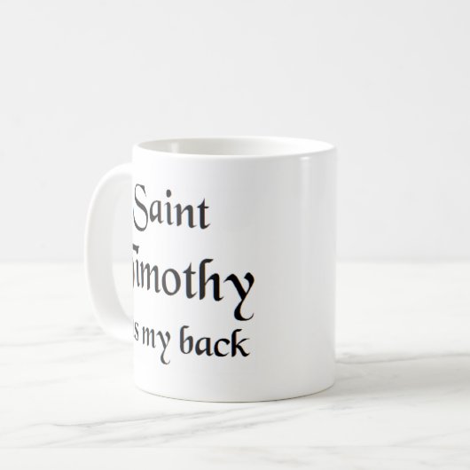 saint timothy mok koffie (Voorkant links)