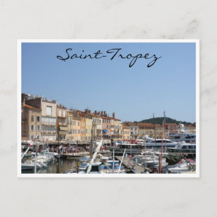 saint-tropez-boten briefkaart