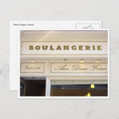 saint tropez boulangerie briefkaart (Voorkant / Achterkant)