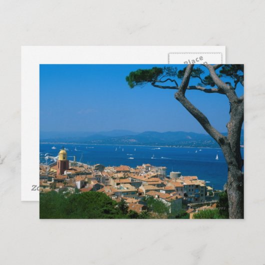 Saint Tropez Briefkaart (Voorkant / Achterkant)