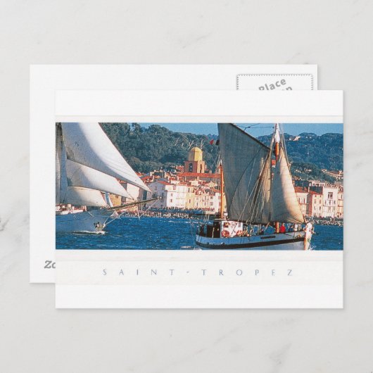 Saint - Tropez - Briefkaart (Voorkant / Achterkant)