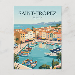 Saint-Tropez Frankrijk Briefkaart