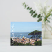 saint tropez frankrijk briefkaart (Staand voorkant)