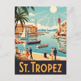 Saint-Tropez Frankrijk Reizen Briefkaart