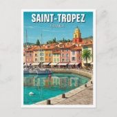 Saint-Tropez Frankrijk Reizen Briefkaart (Voorkant)
