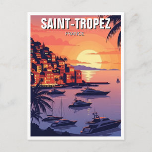 Saint-Tropez Frankrijk Reizen Briefkaart