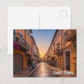 Saint-Tropez Frankrijk Travel Briefkaart (Voorkant / Achterkant)