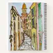 Saint-Tropez-gebouwen | Frans Riviera, Frankrijk Notitieboek (Achterkant)