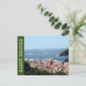 saint tropez green briefkaart (Staand voorkant)