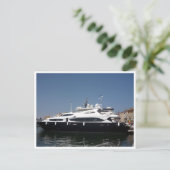 Saint Tropez Maxi Boten Briefkaart (Staand voorkant)