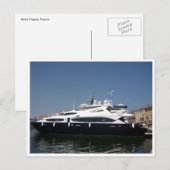 Saint Tropez Maxi Boten Briefkaart (Voorkant / Achterkant)