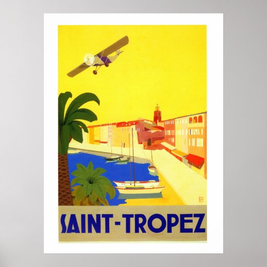 Saint Tropez Poster (Voorkant)